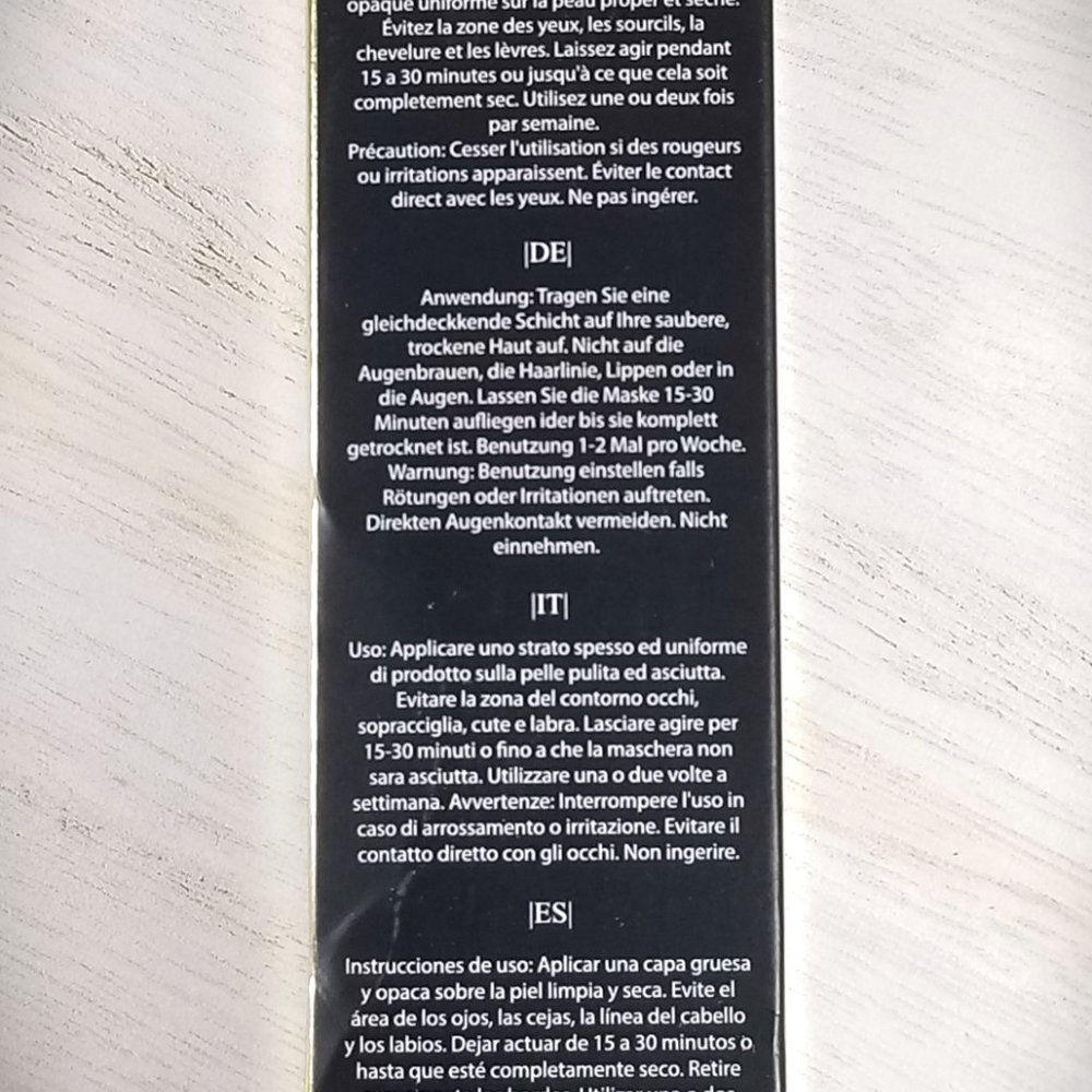 Eclat Skin of London - Charcoal Black Peel Off Mask *NIB* - Picture 5 of 5